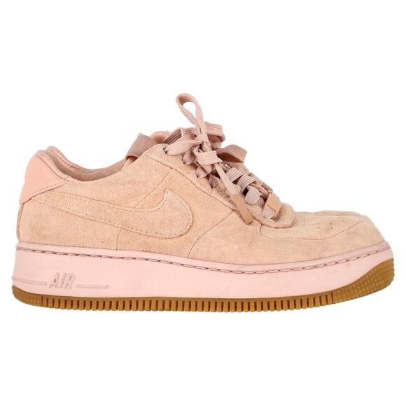 pink suede nike air force 1